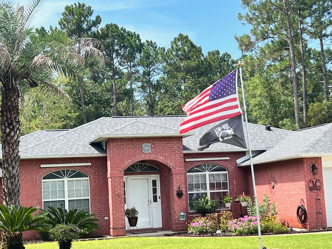 Top Rated Roof Replacement with High Wind Warranty included completed in Navarre, FL by Stonewall & Associates